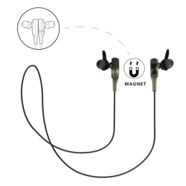 JBL OEM Magnetic Sports Bluetooth Wireless Earphones Support TF Card Direct Pl