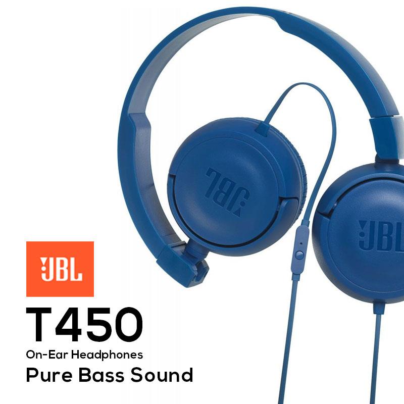 JBL T450 On-Ear Headphones Bass Tech Nuggets