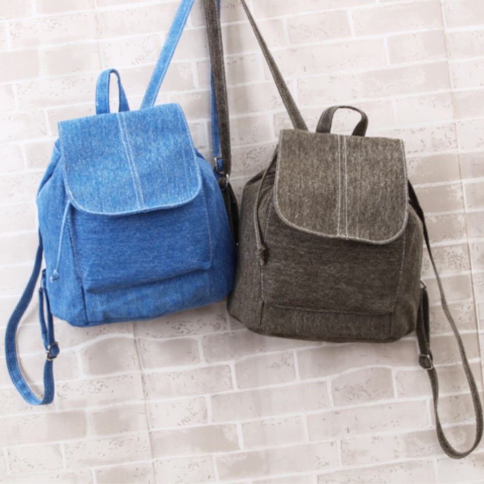 Jeanie Design Women Backpack Bag Shoulder Casual Fashion Beg