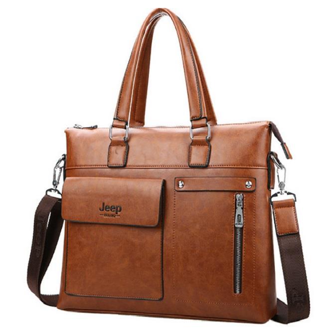Jeep Brands Men Handbags Briefcase End 10 15 2020 3 06 Pm Jeep Brands Men Handbags Briefcase Leather Shoulder Bags