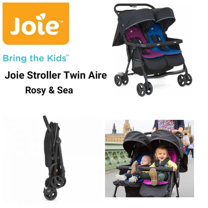joie aire twin folded dimensions