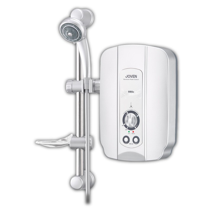 Joven Instant Water Heater With Pump 880P Series White