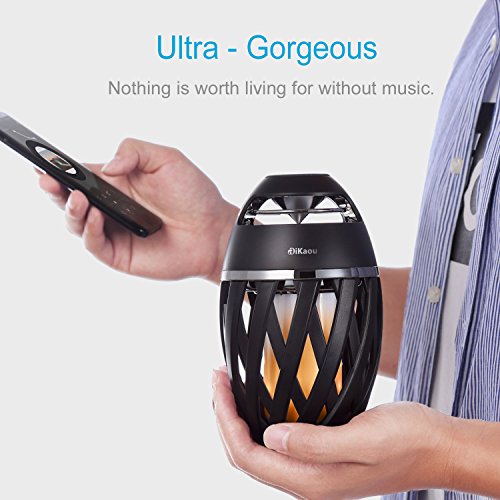 dikaou led flame table lamp