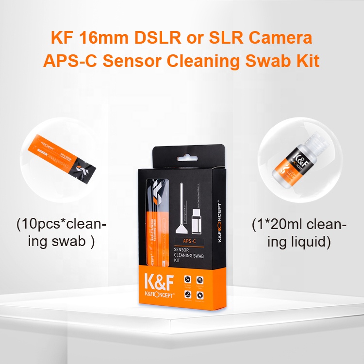 K&F Concept 24mm swab sensor cleaning full-frame sensor cleaning swabs