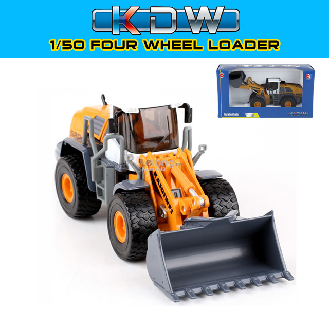 KDW 1/50 Four Wheel Loader Construction Truck