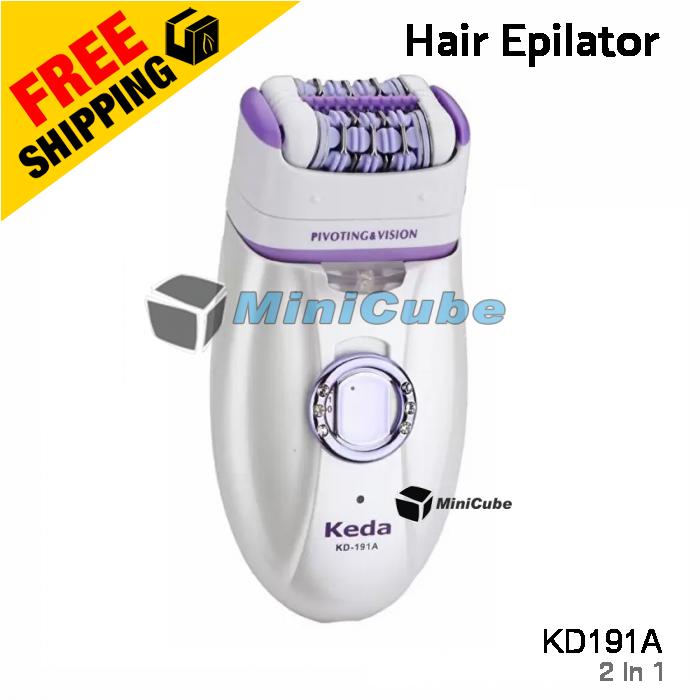 Keda Kd 191a 2 In 1 Epilator Ladies End 6 21 2022 12 00 Am