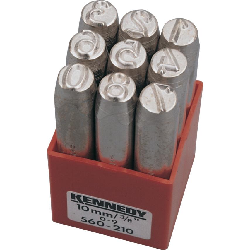 KEN5602100K 10.0mm (SET OF 9) FIGURE PUNCHES -Stock Clearance