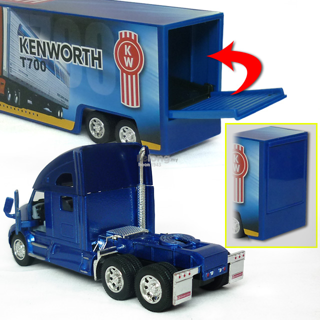 Kenworth T700 (1/68) transport Truck with Container