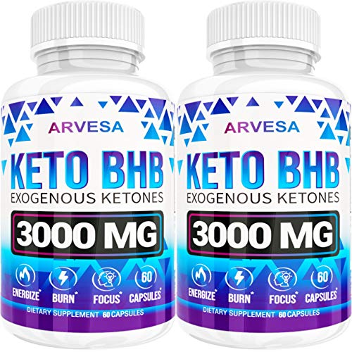 Best Exogenous Ketones 2021 Keto Diet Pills   5X Dose (2 pack | (end 5/17/2021 12:00 AM)