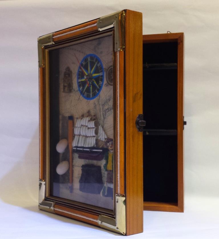 Key Holder Box With Clock End 6 26 2018 11 15 Am Key Holder Box With Clock