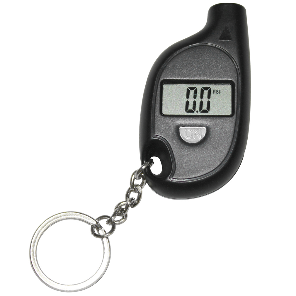 Keychain LCD Digital Tire Tyre Air Pressure Gauge For Car Auto Motorc