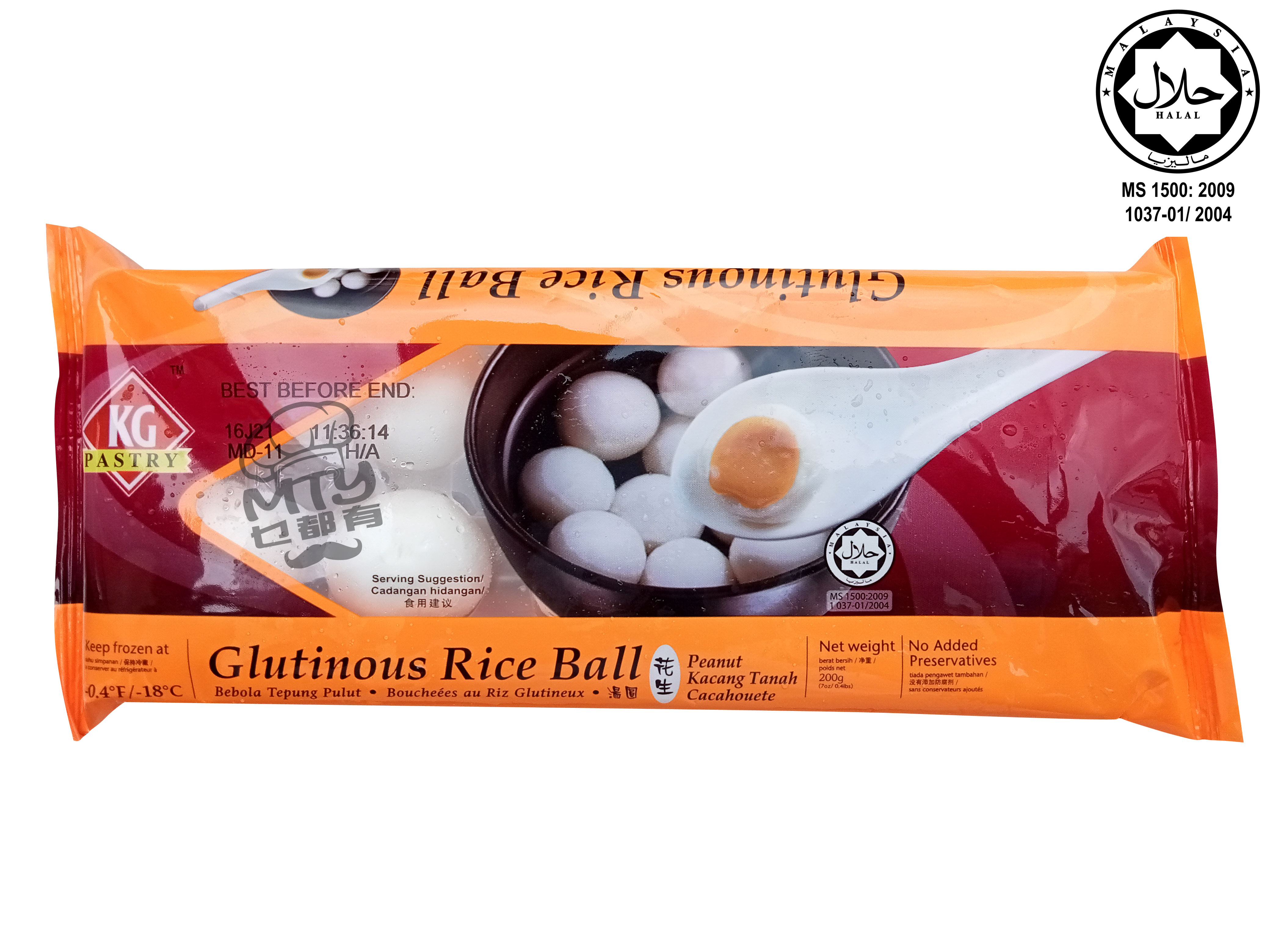 KG Rice Ball (Peanut) 200g