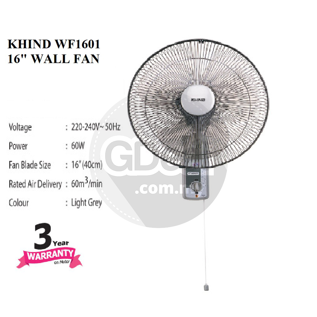 Khind Wall Fan 16 Pull Cord Contro End 1 29 2021 12 00 Am Khind Wall Fan 16 Pull Cord Control Wf1601