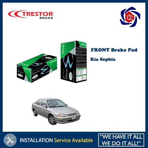 My Kia Performance >> Kia Sephia Trestor Metallic Plus Green Performance Front Brake Pad My Kia Performance >> Kia Sephia Trestor Metallic Plus Green Performance Front Brake Pad
