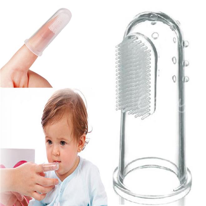 silicone finger toothbrush