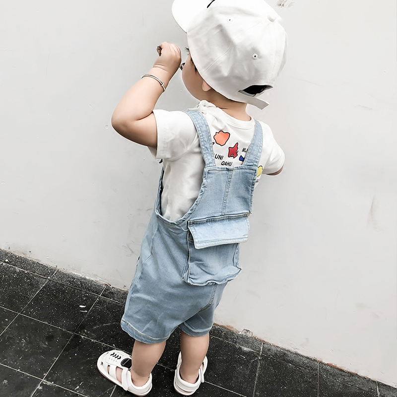 kids denim jumpsuit