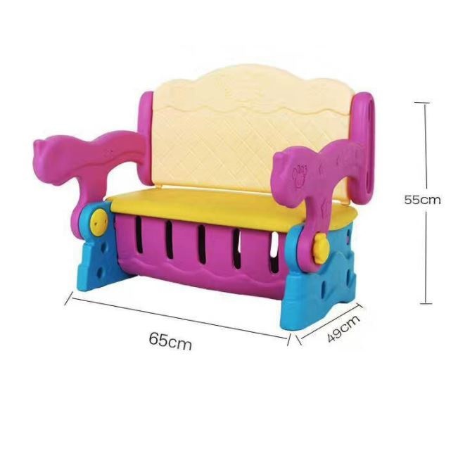 Kids Furniture 3 In 1 Transferable Table Chair Storage Box Multicolor