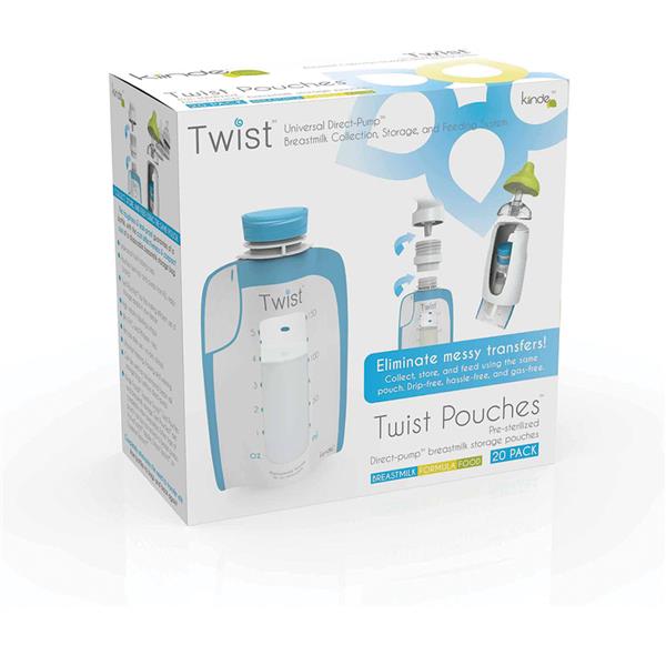 Kiinde Twist Pouches 150ml Disposabl End 3 2 2021 12 00 Am Kiinde Twist Pouches 150ml Disposable Milk Food Storage Bag 20 Pac