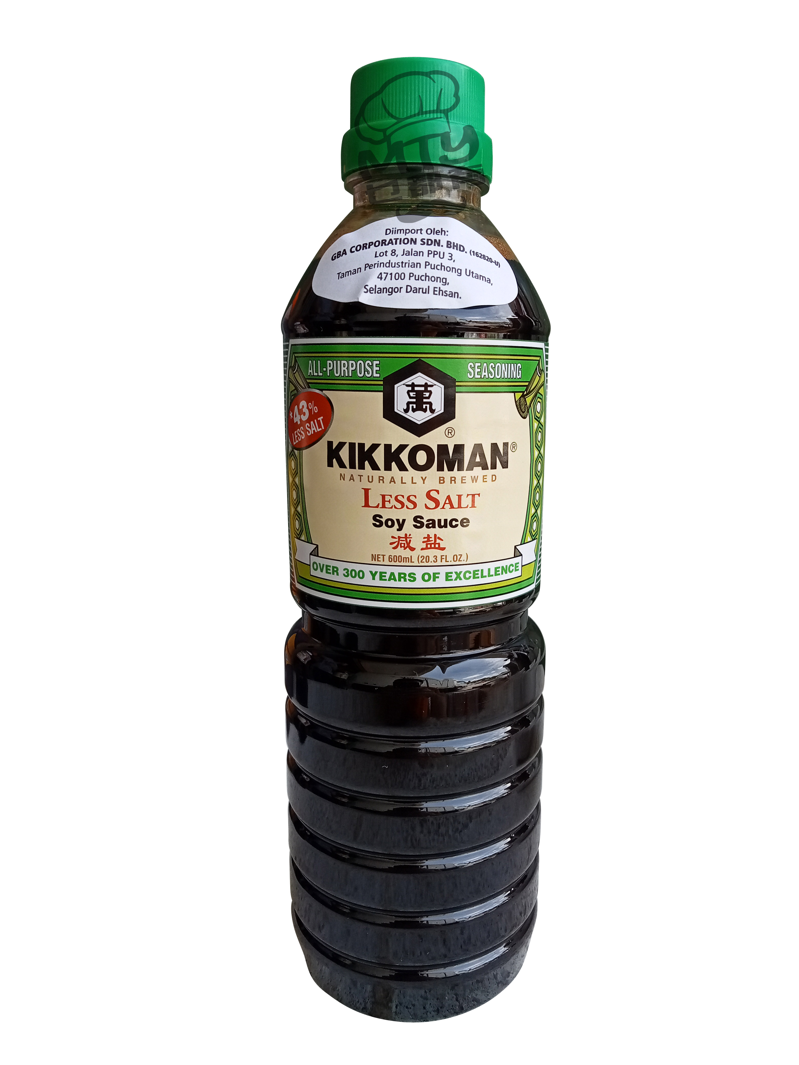 KIKKOMAN Mild Soy Sauce (Less Salt) 600ml