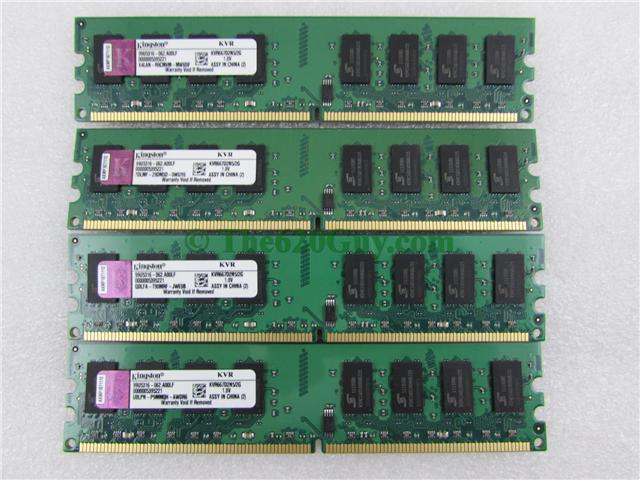 Kingston 2GB DDR2 667 MHz PC2 240pin Desktop Memory