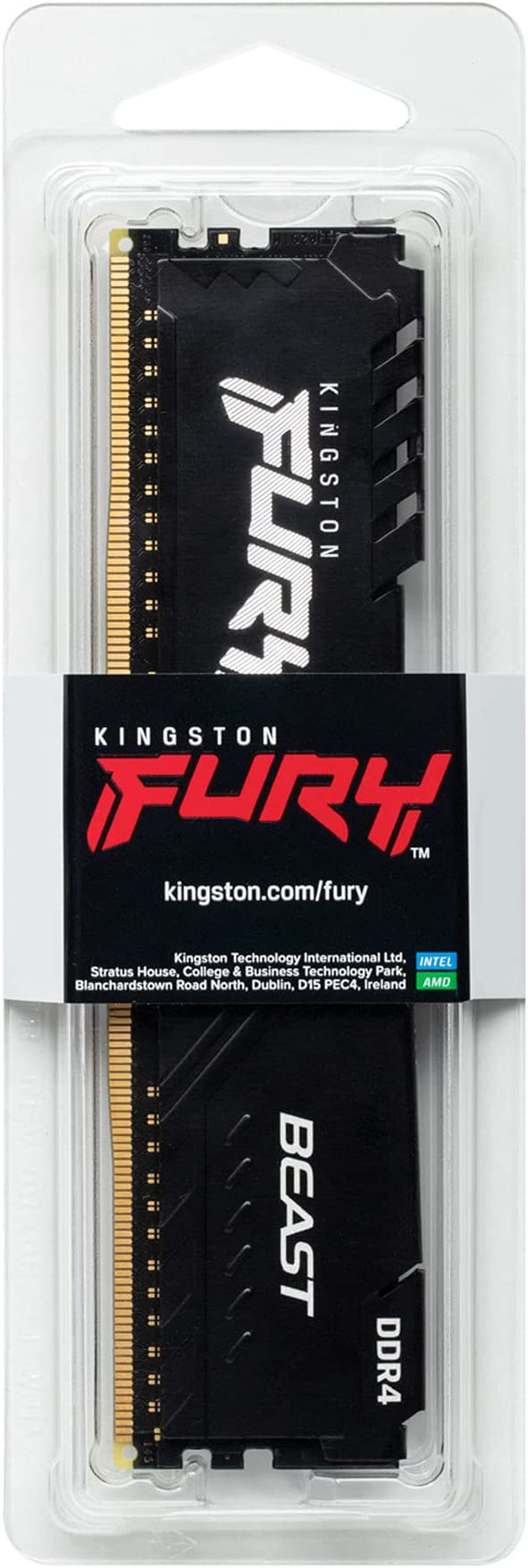 KINGSTON FURY BEAST 32GB 3200MT/s DDR4 CL16 DIMM BLACK -KF432C16BB/32