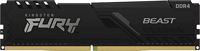KINGSTON FURY BEAST 4GB 2666MT/s DDR4 CL16 DIMM BLACK -KF426C16BB/4