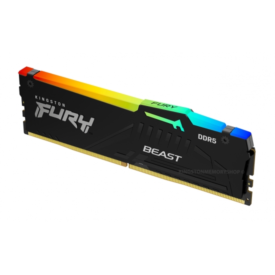 KINGSTON FURY BEAST RGB 32GB 5600MT/s DDR5 CL40 DIMM (Kit of 2)