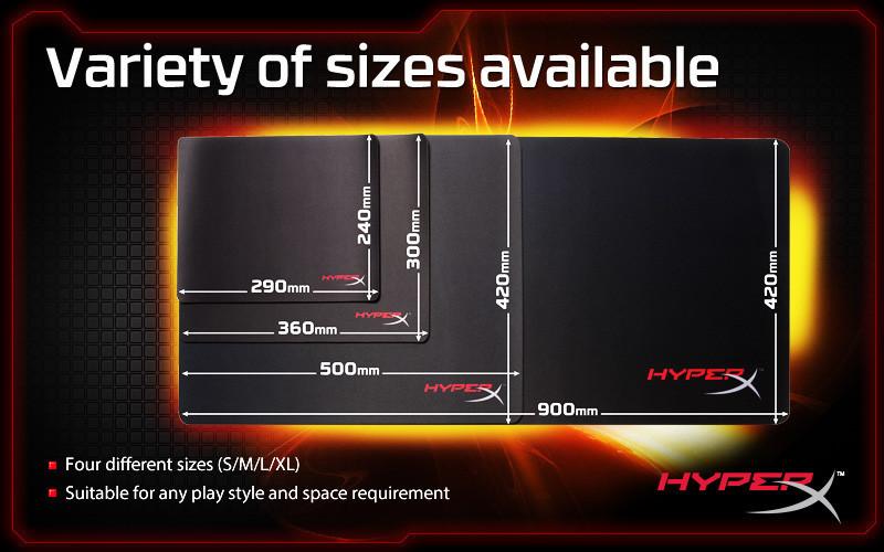 Mouse pad hyperx fury xl