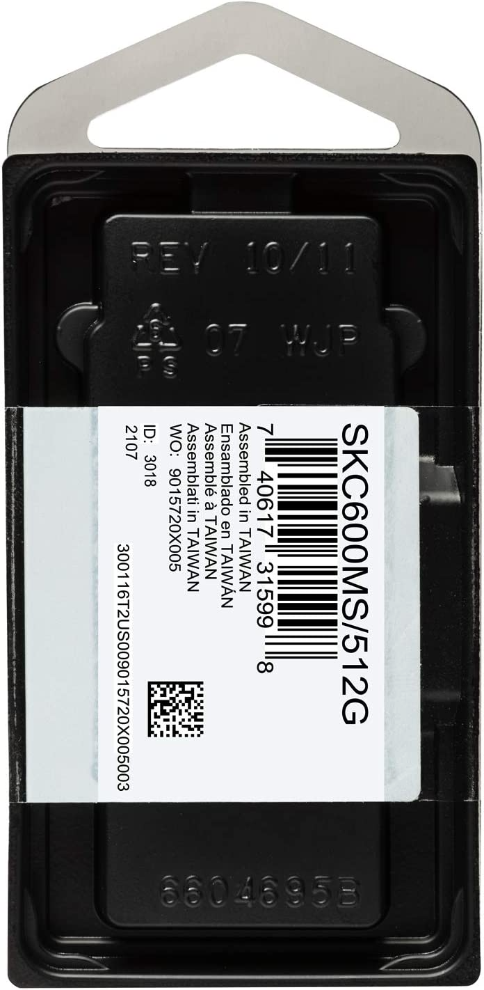 KINGSTON KC600 3D&#8221; 512GB mSATA INTERNAL SSD - SKC600MS/512G