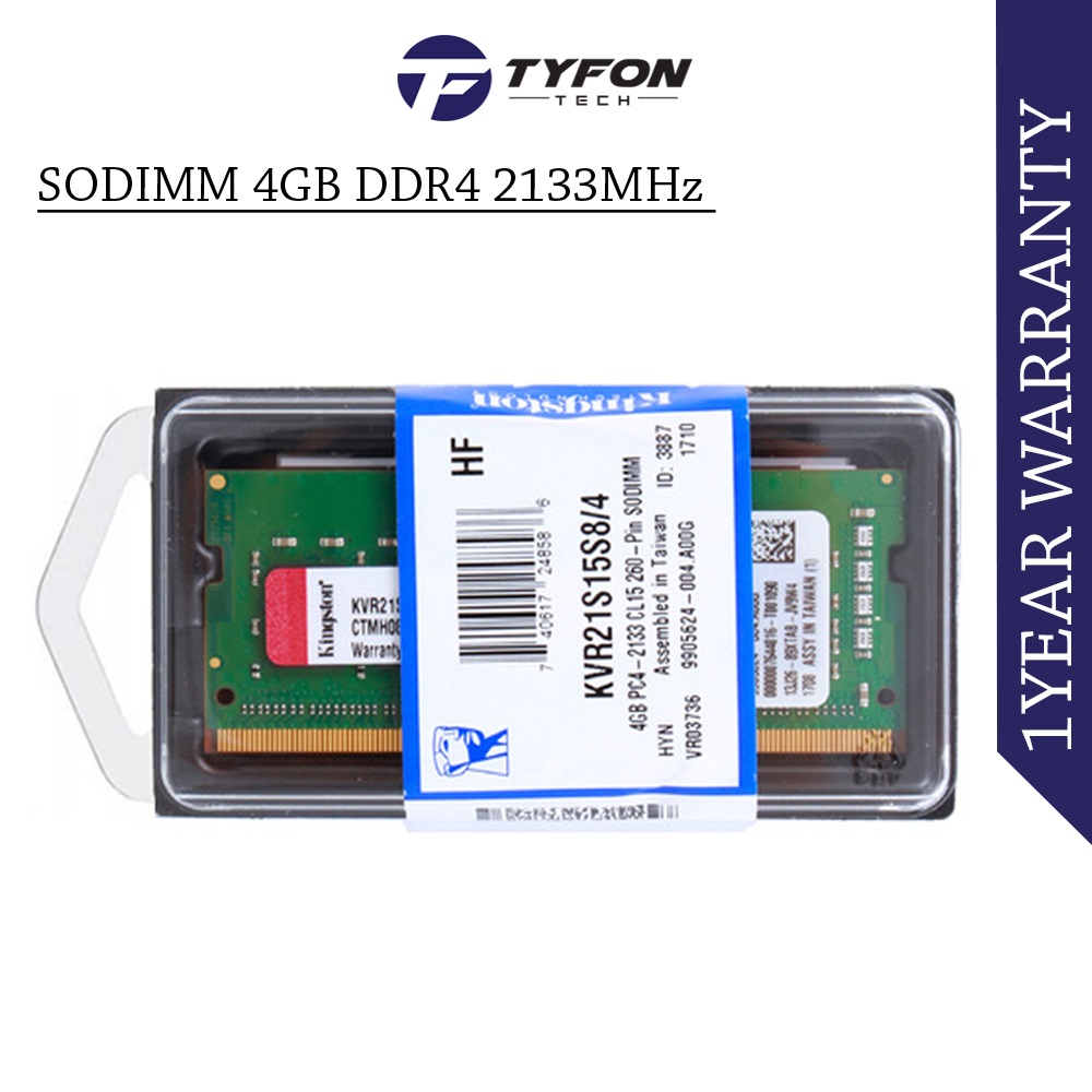 Kingston Kvr21s15s8 4 Sodimm 4gb Dd End 5 23 23 12 00 Am