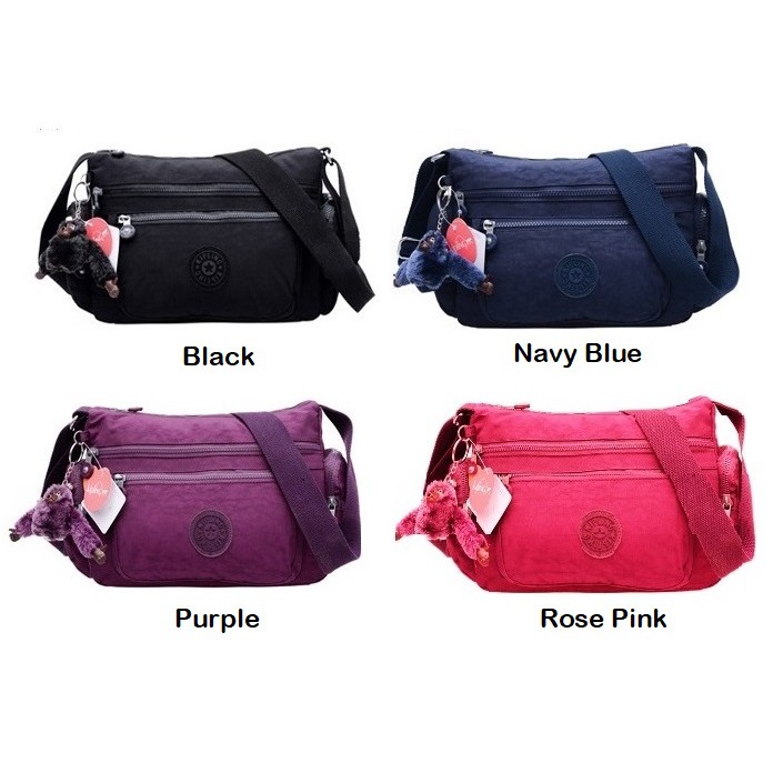 KIPLING Sling Bag Nylon Travel Shoulder Bag