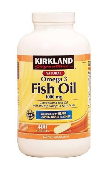 Kirkland Signature Omega-3 Fish Oil (end 4/16/2017 5:42 PM)