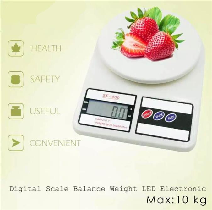 Kitchen Dapur Digital Scale Balance Weight Led Electronic Kitchen 10kg