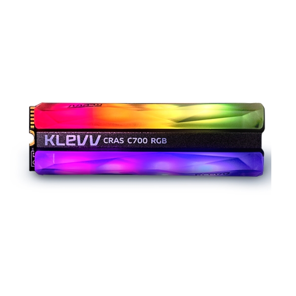 KLEVV CRAS C700 RGB 240GB M.2 2280 PCIe SOLID STATE DRIVE