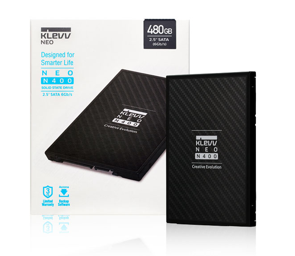 KLEVV NEO N400 480GB SATA 6Gb/s SSD SOLID STATE DRIVES K480GSSDS3-N40
