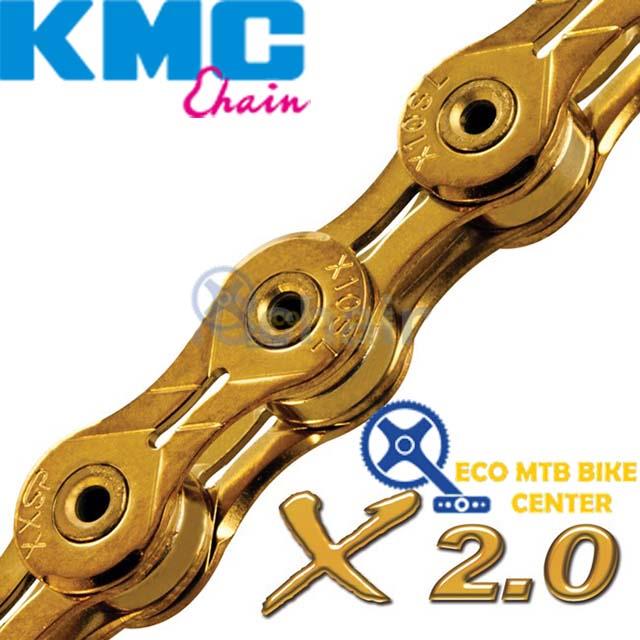 KMC Road/MTB Chain X10SL Gold - 10S 116L