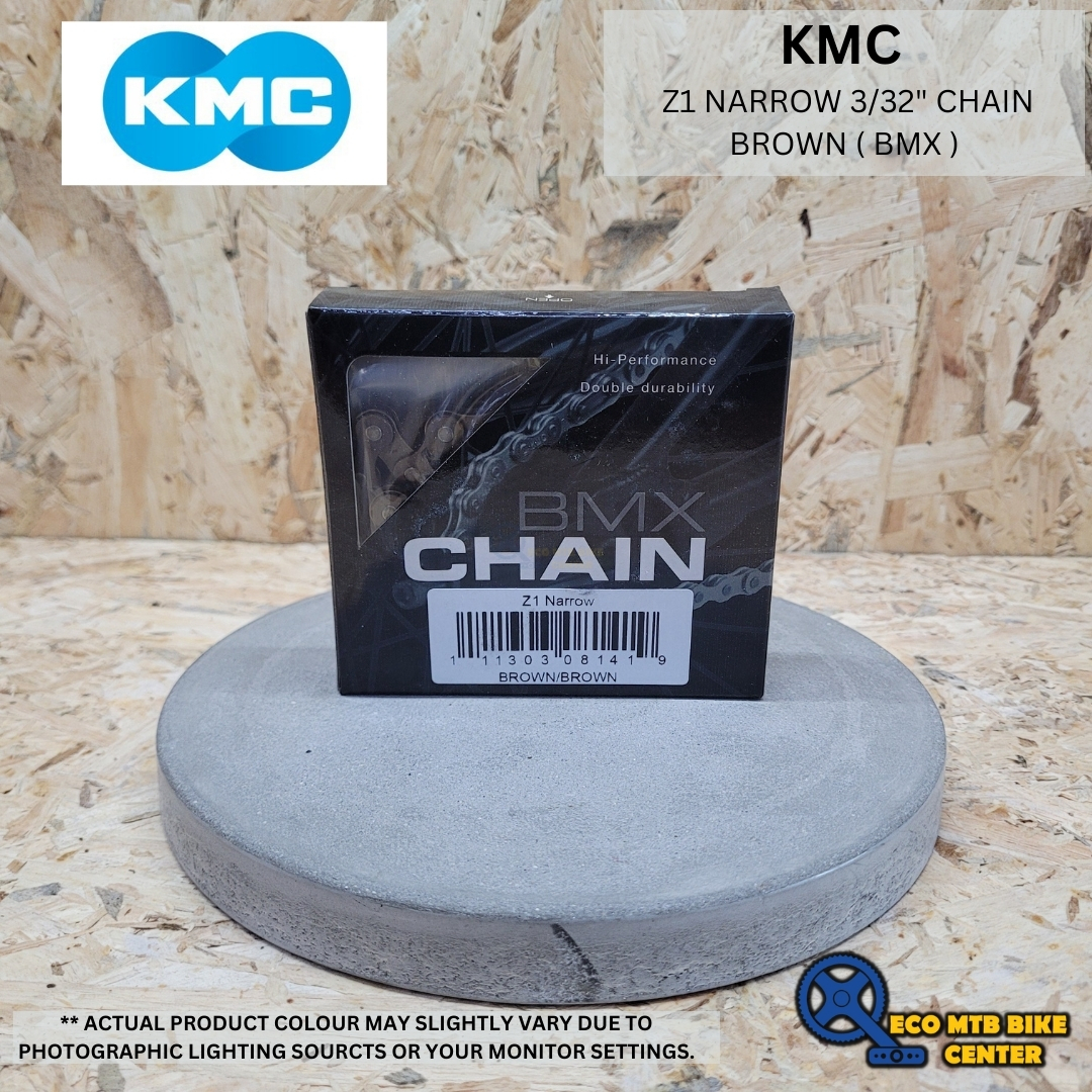 KMC Z1 NARROW 3/32&quot; CHAIN BROWN ( BMX )