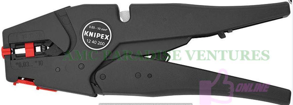 Knipex 12 40 200 Self-Adjusting Insulation Stripper