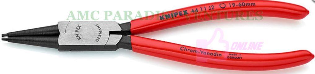Knipex 44 11 J2 Circlip Pliers (for internal circlips in bore holes)