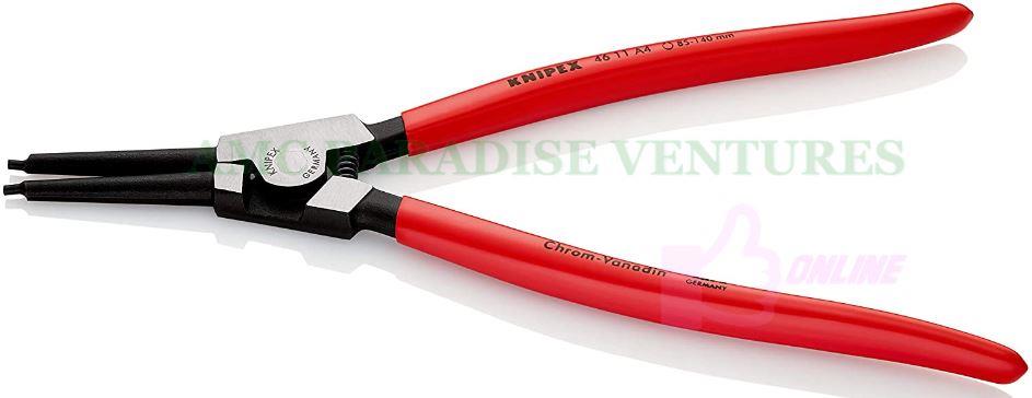 Knipex 46 11 A Series Circlip Pliers (for external circlips on shafts)