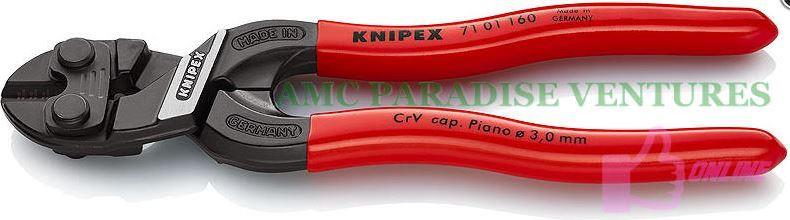 Knipex 71 01 160 CoBolt S Compact Bolt Cutters (DIN ISO 5743)
