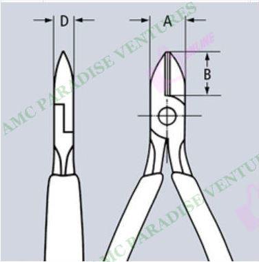 Knipex 76 22 125 Diagonal Cutter (for electromechanics)