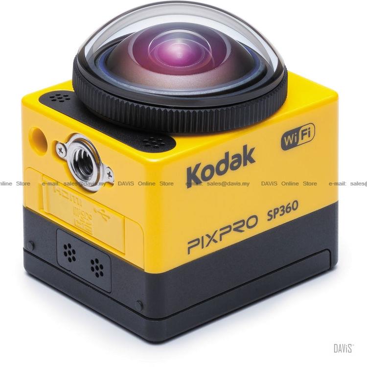 Kodak Action Camera - PixPro SP360 Extreme Pack - WiFi Full HD Wide