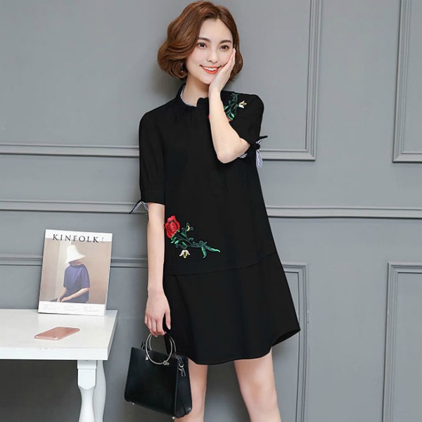  KOREA FASHION LONG SLEEVE DRESS BLA end 5 14 2021 12 00 AM 