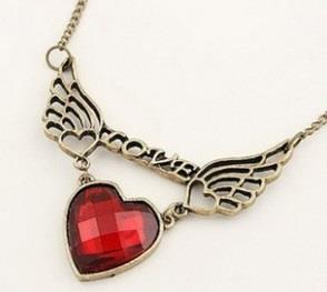 Korea Love Wings Of Love Necklace