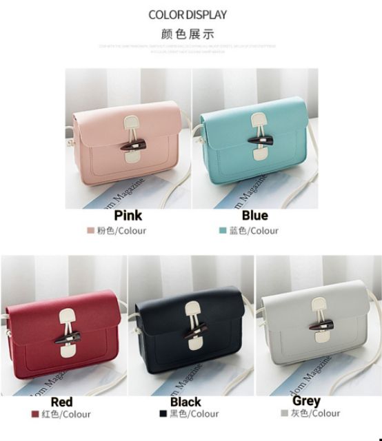 Korea Women Bag Handbag Shoulder Bag Sling Bag Waist Bag Wallet Purse