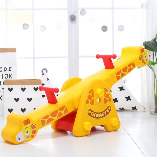 Korean Children Cartoon Giraffe Indoor Fun See Saw Seesaw Playground