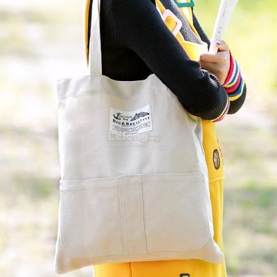 korean canvas shoulder bag