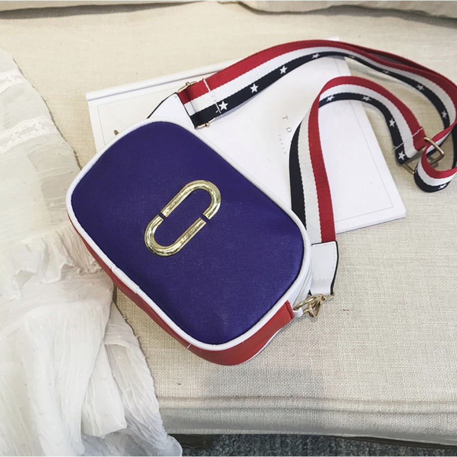 Korean Fashion Dual Color Mini Sling Bag Handbag