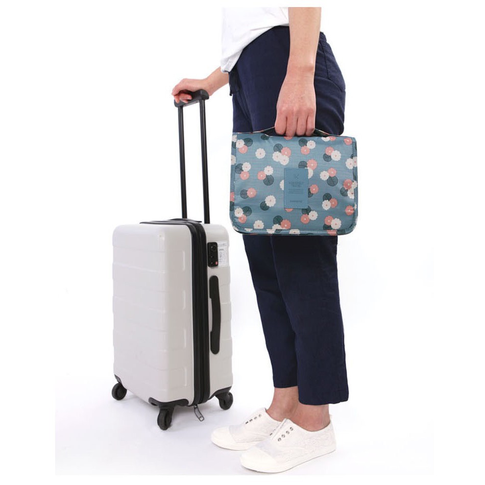 Korean Fashion Multi-function Travel Bag Hanging Cosmetic Toiletries Bag